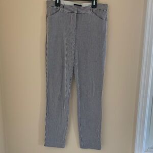 Express Monochrome Striped Trousers